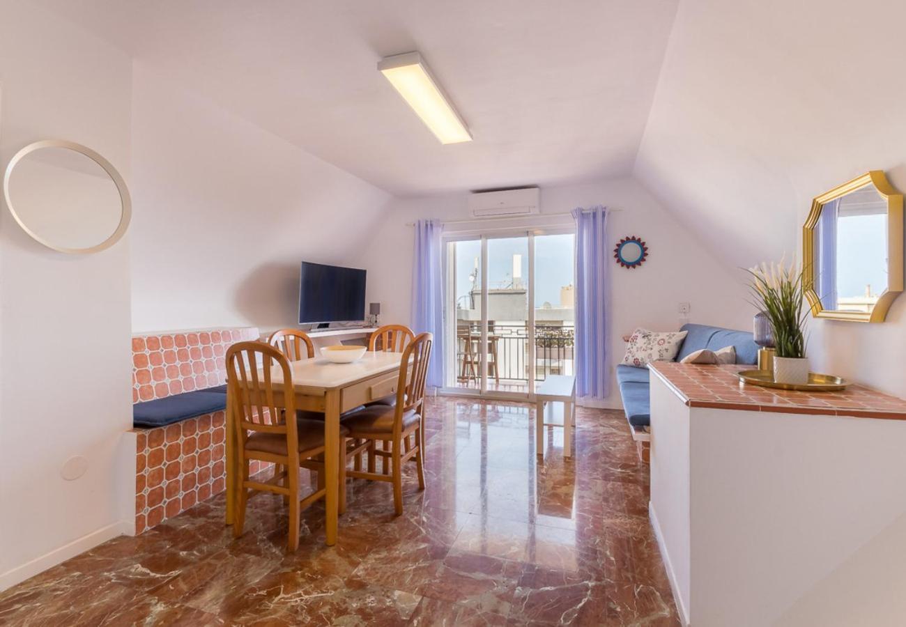 Reformado Apartamento En El Centro Con Vista Al Mar Torremolinos Eksteriør bilde